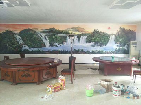 寿县墙绘-写实风景