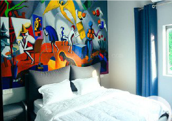 寿县对于酒店的墙体彩绘而言更注重哪些方面?