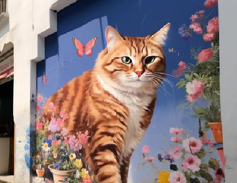 寿县自己绘制有个性的手绘墙