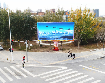 寿县户外大屏广告投放要点。