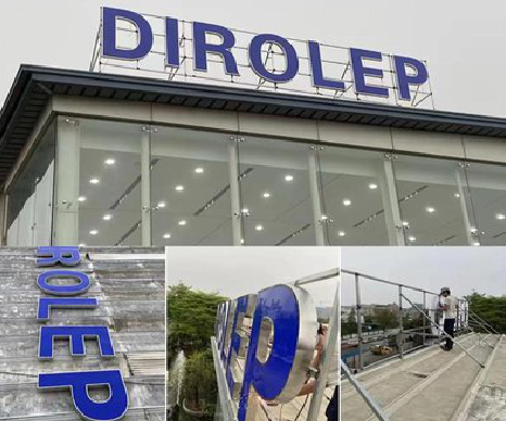 寿县楼顶发光字安装的注意事项。